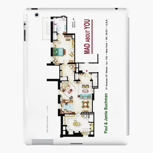 Barney Stinson's apartment iPad Case & Skin by Iñaki Aliste Lizarralde