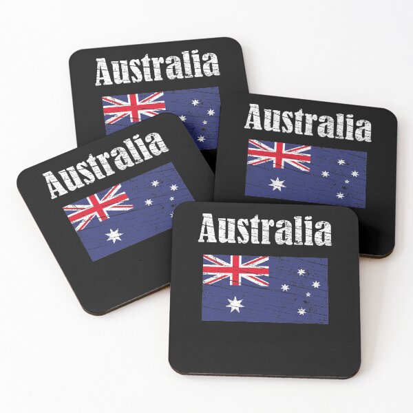 Item preview, Australia Australian Flag Vintage Graphic - Australia Lovers Tourists Souvenir Cool National Gift designed and sold by FunnySunny T-Shirts.