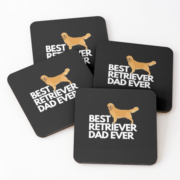 Item preview, Best golden retriever dad ever quote Funny retriever dad saying designed and sold by OneTimeEngineer.