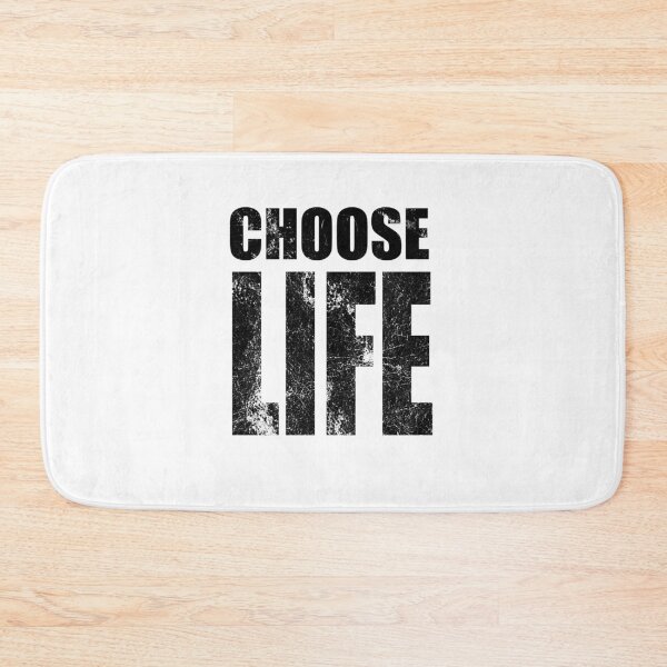 Item preview, Choose Life Worn out Retro Style designed and sold by Wanderlust77.