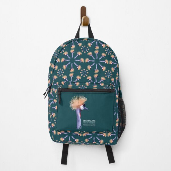 Item preview, Grey crowned crane bird at the mountains designed and sold by Mauricio Acosta.