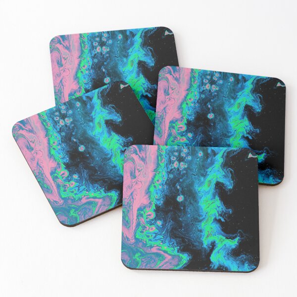 Item preview, Abstract Pattern Holographic Distorted Liquid Oil Thermal Sensor designed and sold by InvestingRoad.