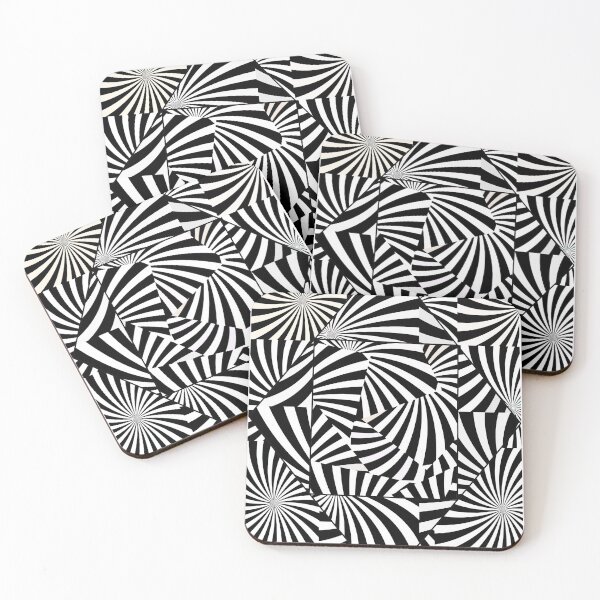 Item preview, 3d Black White Strips Design designed and sold by basitcv.