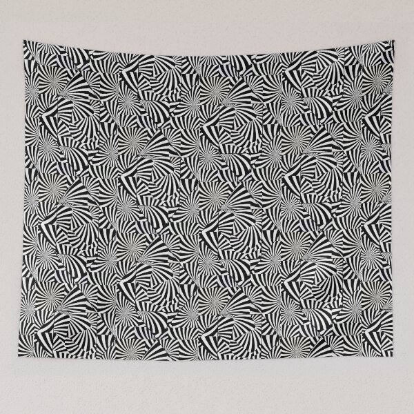Item preview, 3d Black White Strips Design designed and sold by basitcv.