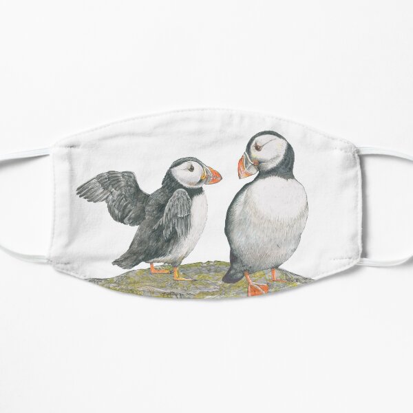 Puffins by Mary Fleeson Mask