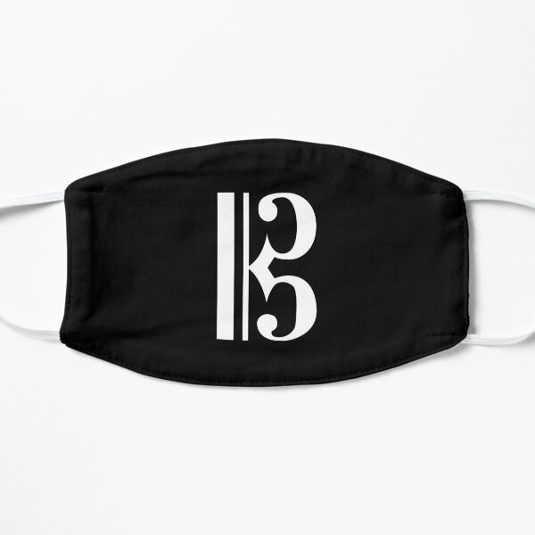 Modern Alto Clef Flat Mask
