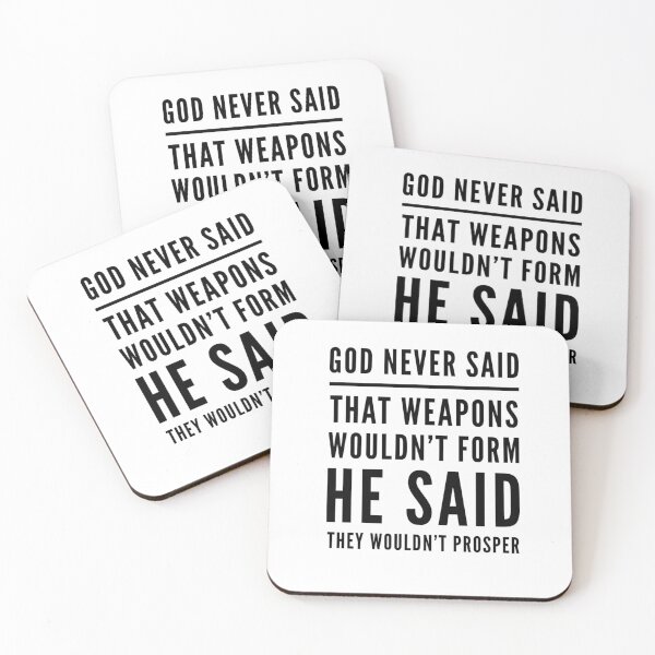 Item preview, No weapon formed against you designed and sold by ashdenent.
