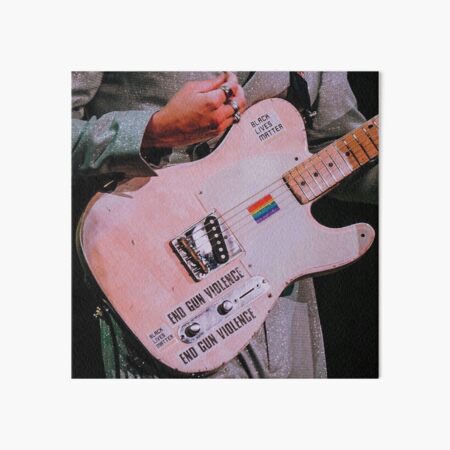 Harry styles guitar Art Board Print