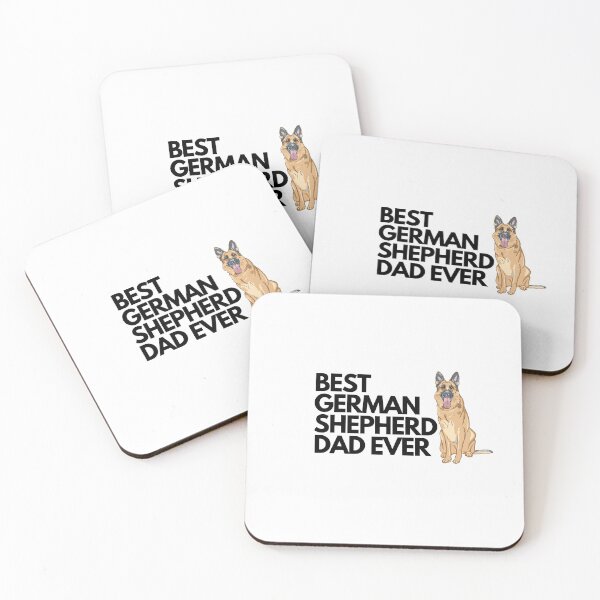 Item preview, Best German Shepherd dad ever quote Funny Shepherd dad saying designed and sold by OneTimeEngineer.
