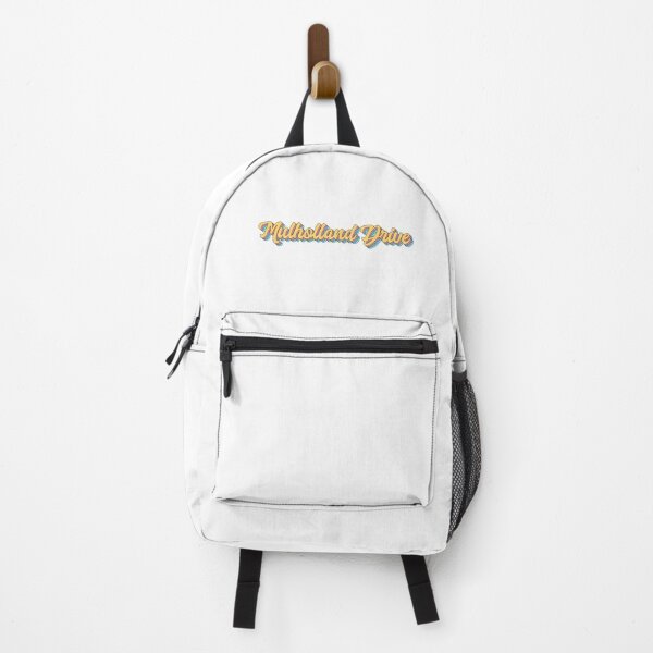 Item preview, Mulholland Drive California Retro Yellow Script designed and sold by modeoftravel.