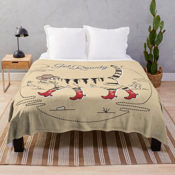 Item preview, Get Rowdy Country Western Cowboy Cat designed and sold by MyMaxDesign.