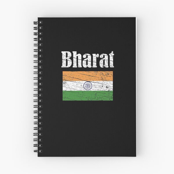 Item preview, Bharat Indian Flag Vintage Graphic - India Lovers Tourists Souvenir Cool National Gift designed and sold by FunnySunny T-Shirts.