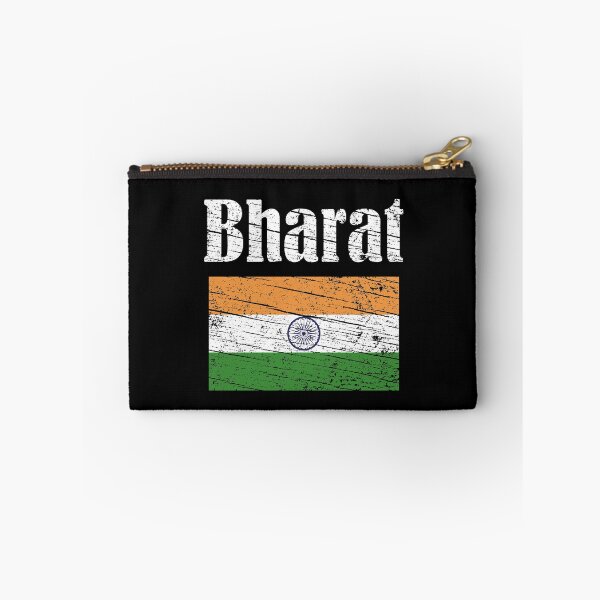 Item preview, Bharat Indian Flag Vintage Graphic - India Lovers Tourists Souvenir Cool National Gift designed and sold by FunnySunny T-Shirts.
