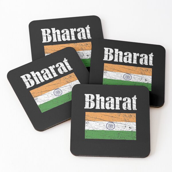 Item preview, Bharat Indian Flag Vintage Graphic - India Lovers Tourists Souvenir Cool National Gift designed and sold by FunnySunny T-Shirts.