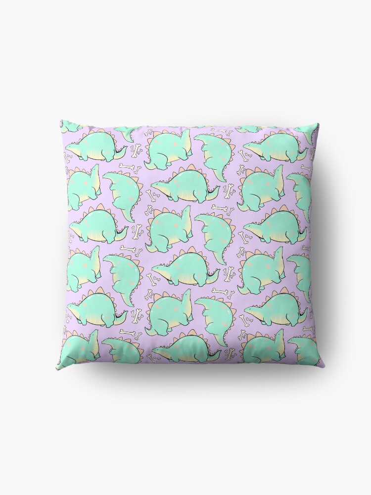 Alternate view of Blep-o-saurus Floor Pillow