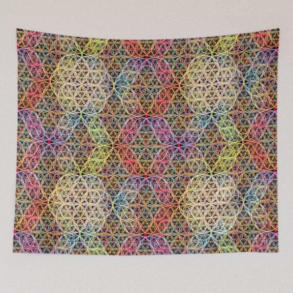 Item preview, Colorful circles (dark background) designed and sold by Bob4rt.