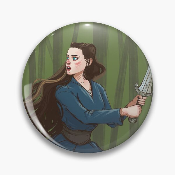 Item preview, Nimue illustration from Cursed on Netflix designed and sold by finnfrei.