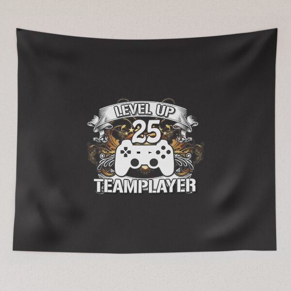 Item preview, 25 Jahre Teamplayer - silver wedding anniversary designed and sold by Cutebutfunny.