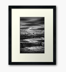 Hitching Post Framed Print