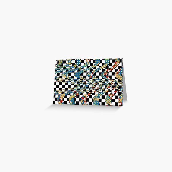 Elegant Chaos Greeting Card