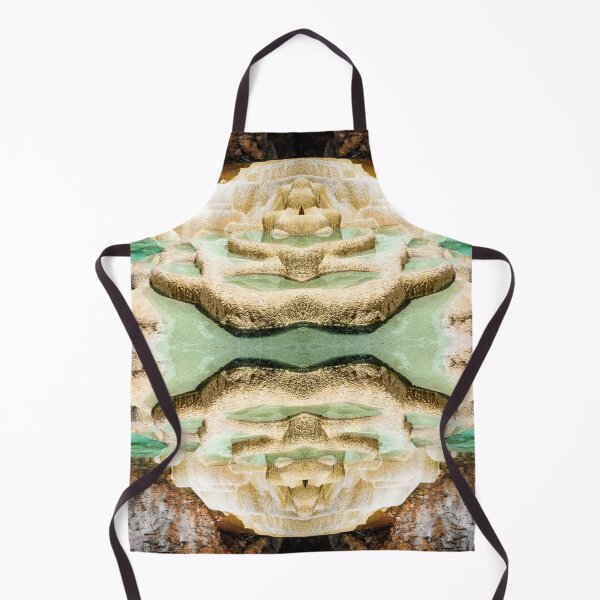Item preview, Symmetrical kaleidoscope surreal of gours calcite formation rimestone designed and sold by Grégory DUBUS.