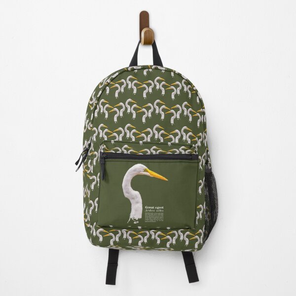 Item preview, Great egret bird fishing in a quagmire designed and sold by Mauricio Acosta.