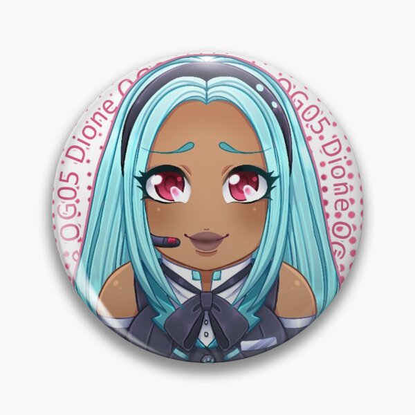 Dione OG05 Chibi Bust Pin