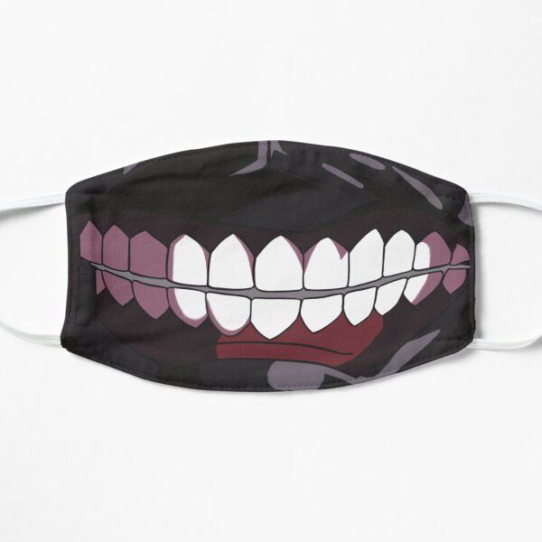 Tokyo Ghoul - Mascarilla de Ken Kaneki Mascarilla plana