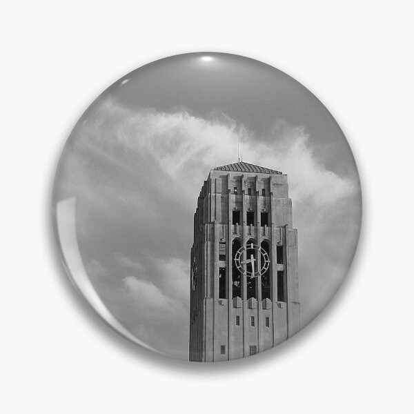 Item preview, Clocktower and moon designed and sold by J Rier Photography.