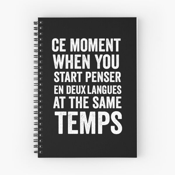 Item preview, ce momento cuando comienza penser en deux langues a las mismas temperaturas designed and sold by dianoo.