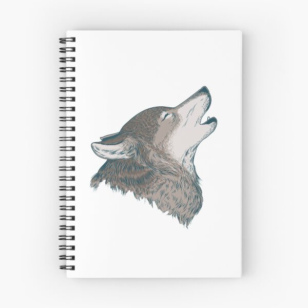 Item preview, Wolf howling designed and sold by hachemi riadh.