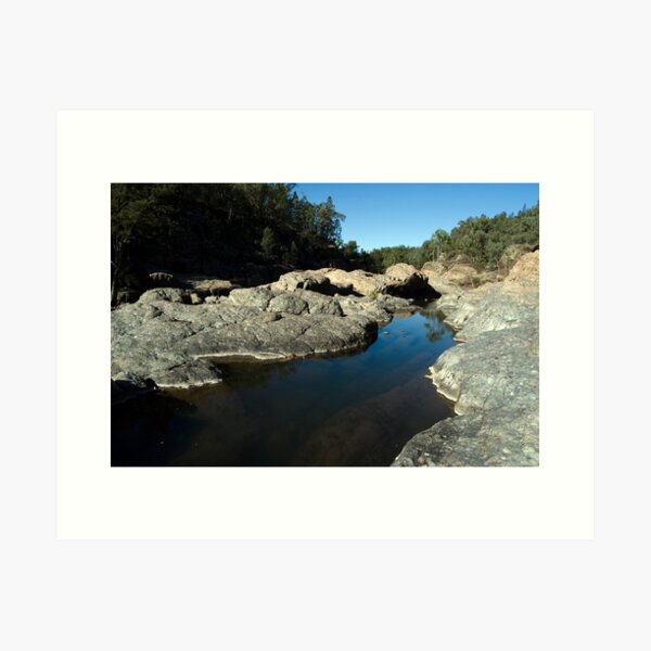 Item preview, Rocky Creek Glacial Area designed and sold by NarrabriCards.