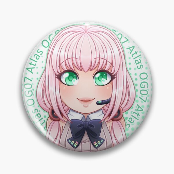 Atlas OG07 Chibi Bust Pin