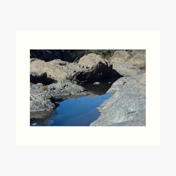 Item preview, Rocky Creek Glacial Area designed and sold by NarrabriCards.