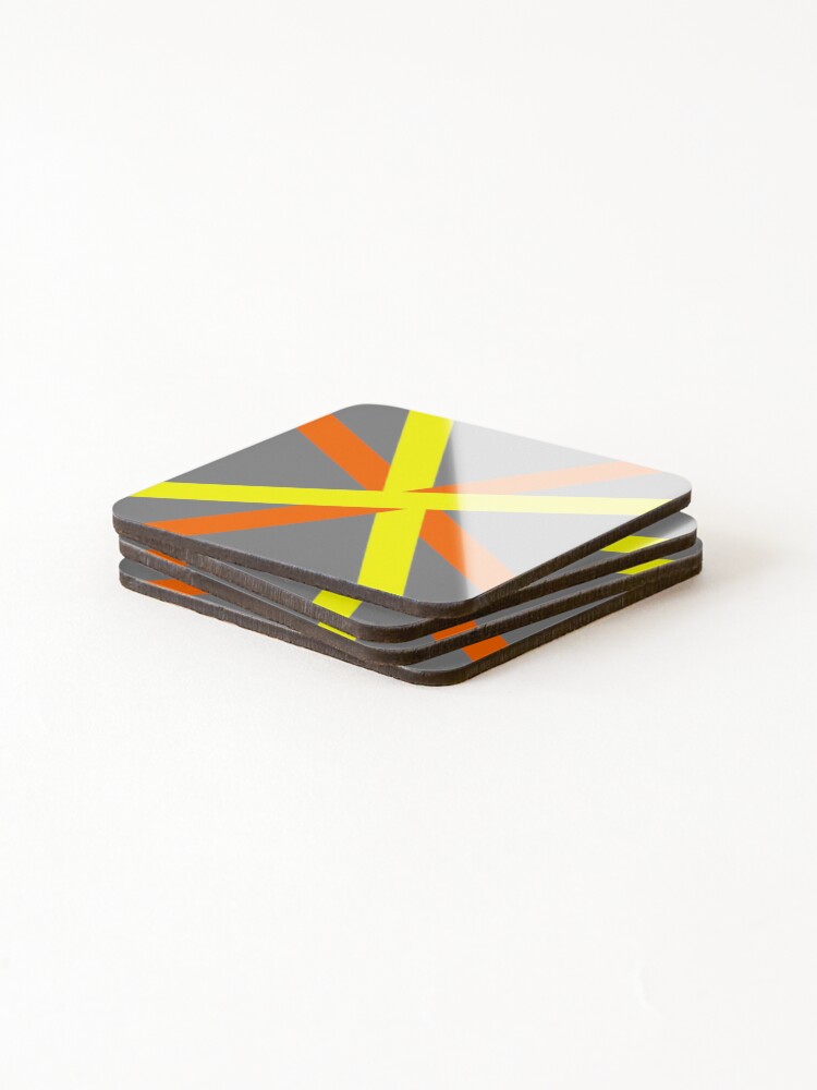 Thumbnail 4 of 5, Coasters (Set of 4), Ultimate Geometric Design designed and sold by Patternsdesign.