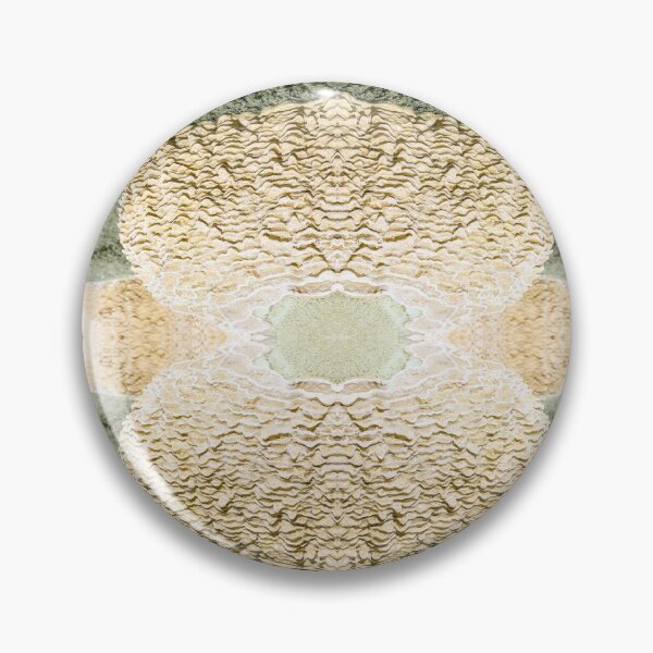 Item preview, Symmetrical kaleidoscope surreal of gours calcite formation rimestone designed and sold by Grégory DUBUS.