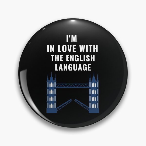 Item preview, I'm In Love With The English Language. designed and sold by Aminovak.