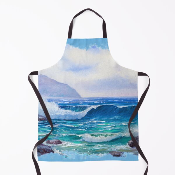 Item preview, Seascape Seawaves designed and sold by Ethiyo.