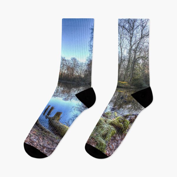Item preview, The Frosty Morning Pond designed and sold by Londonimages.