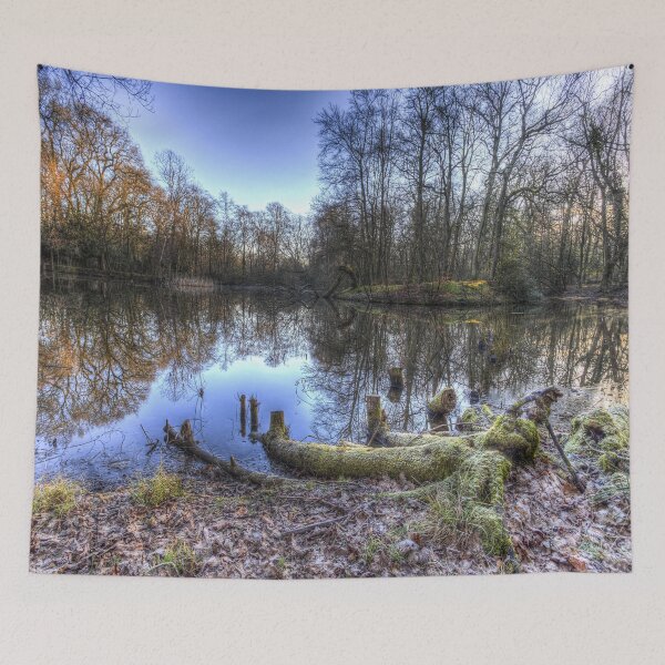 Item preview, The Frosty Morning Pond designed and sold by Londonimages.