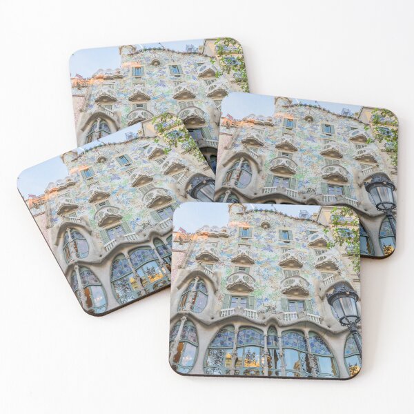 Item preview, Gaudi Tile Barcelona Architecture Building designed and sold by BlankaDesigns.