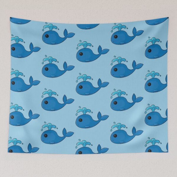 Item preview, Cute Blue Whale designed and sold by Kaiko127.