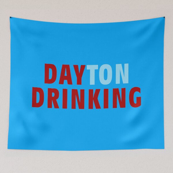 Item preview, Dayton Day Drinking Inspired, Red designed and sold by Ashleylcoop.
