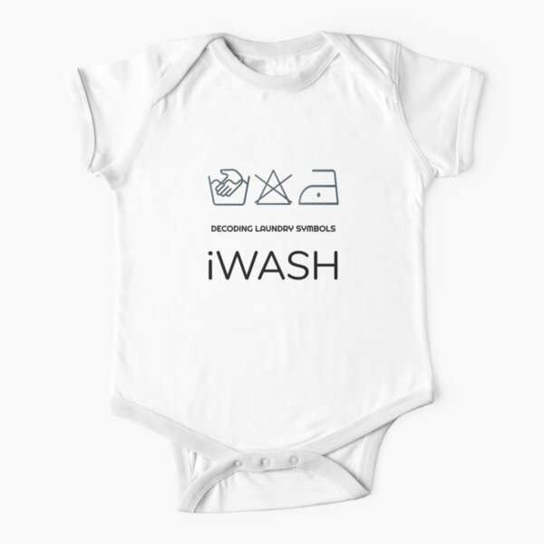 Body Bebe Etiquette De Lavage Bebe Humain Par Laundryfactory Redbubble