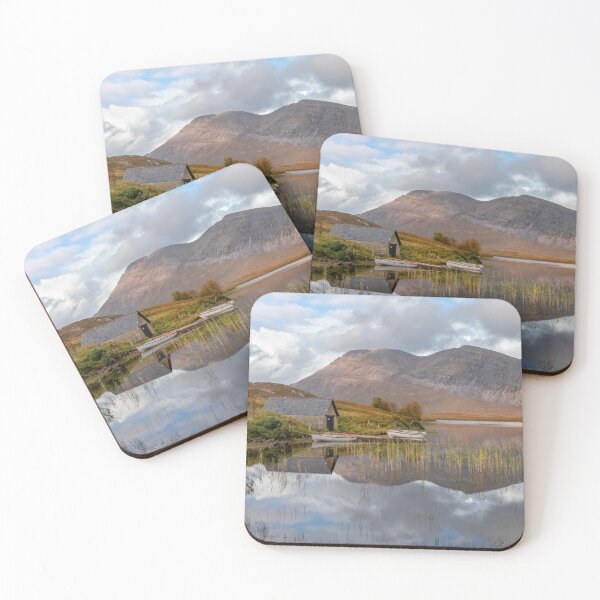 Item preview, Arkle Reflection in Autumn Lock Stack  Sutherland Scotland. designed and sold by PhotosEcosse.