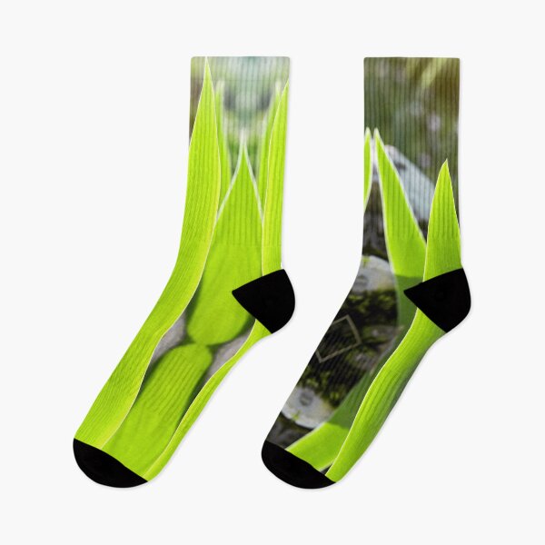 Item preview, Symmetrical kaleidoscope surreal and abstract shapes of green leaves designed and sold by Grégory DUBUS.