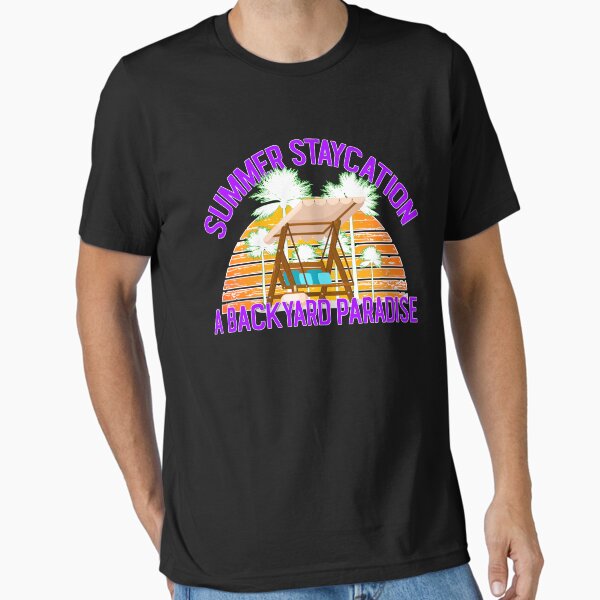 Vista previa del artículo con la obra «Summer Staycation Un paraíso en el patio trasero», diseñado y vendido por Nzgiftsandmore.