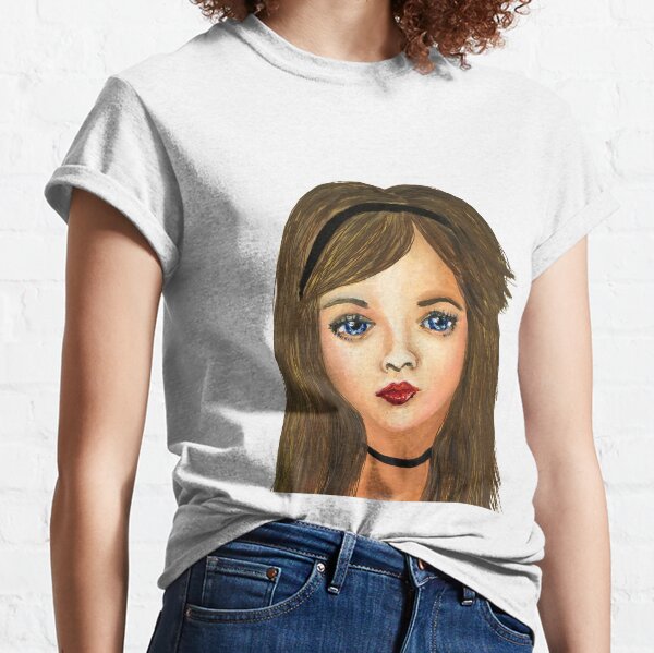 Beauty, blue eyes Classic T-Shirt