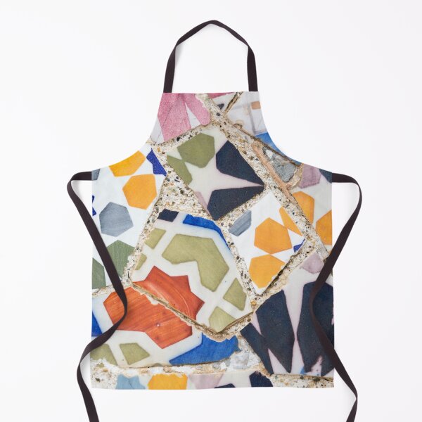 Item preview, Gaudi Tile Barcelona Architecture Building pink and blue designed and sold by BlankaDesigns.