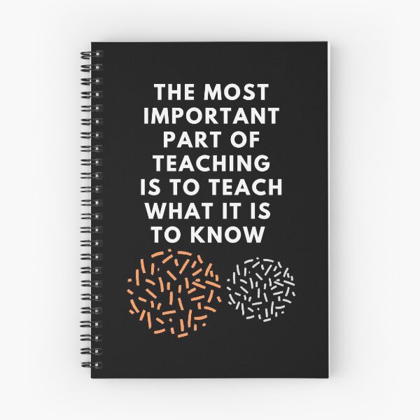 Item preview, The Most Important Part Of Teaching Is To Teach What It Is To Know. designed and sold by Aminovak.